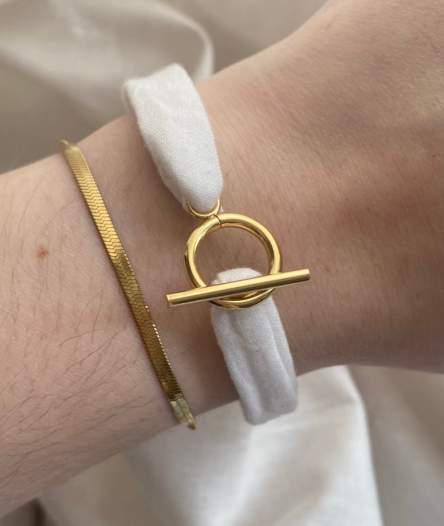 Bracelet AURORE blanc